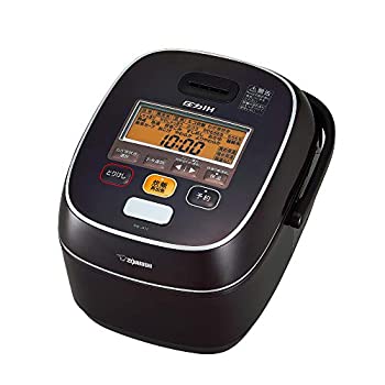 【中古】象印 炊飯器 5.5合 圧力IH式 極め炊き 鉄器コートプラチナ厚釜 ブラウン NW-JA10-TA|オマツリライフ別館
