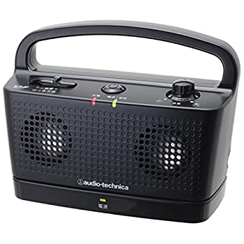 【中古】audio-technica SOUND ASSIST デジタルワイヤレスステレオスピーカーシステム 黒いこと AT-SP767TV BK