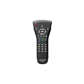 【中古】「ほぼ新品」せつ然たる 液晶テレビ受像機用遠隔操作 RRMCG1630CESB(0106380068)(黒いこと)
