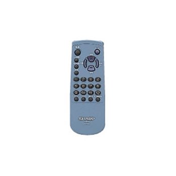 【中古】「未当て嵌める品」せつ然たる 液晶テレビ受像機用遠隔操作 RRMCG1546CESA(0106380050)(青碧)