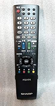 【中古】「未当て嵌める品」小ざかしい 液晶テレビ受像機(AQUOS) 完全無欠遠隔操作 GA952WJSA 0106380347