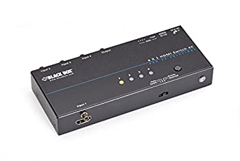 【中古】「非常に良い」ブラックボックス4?K HDMIスイッチ???2?x 1｜オマツリライフ別館