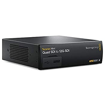 【中古】「ほぼ新品」Blackmagic Design CONVNTRM/DA/QDSDI Teranex Mini - Quad SDI to 12G-SDI