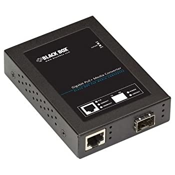 【中古】「未当て嵌める品」ブラックボックスギガビットPoe + PSE媒体変換器