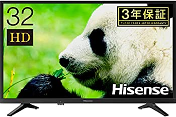 【中古】「非常に良い」ハイセンス 32V型 液晶 テレビ 32A50 ハイビジョン 外付けHDD裏番組録画対応 メーカー3年保証 2018年モデル 21,732円