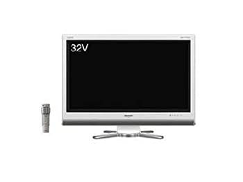 【中古】「非常に良い」シャープ 32V型 液晶 テレビ AQUOS LC-32D30-W ハイビジョン 2008年モデル