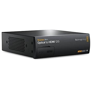 【中古】「未使用品」Blackmagic Design コンバーター Teranex mini Optical to HDMI 12G 4Kp60対応 003207