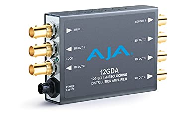 【中古】（非常に良い）Aja 12?GDA 12?g / 6g / 3g / HD / sd-sdi配布アンプ