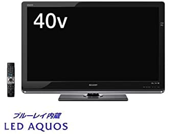 楽天市場】【中古】 SHARP ブルーレイ内蔵 LED AQUOS 40型 地上・BS