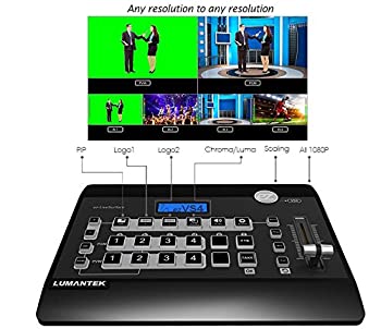 【中古】[並行輸入品]Lumantek 4Ch Full-固定ディスク Video Switcher ez-PRO VS4 / Internal scalers for SDHDFull-固定ディスク