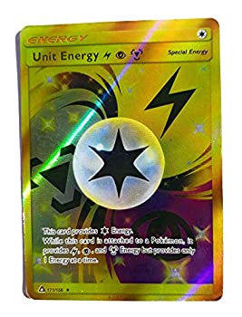 【中古】「未使用品」ポケモンカードゲームSM/ユニットエネルギー雷超鋼（UR）/ウルトラムーン