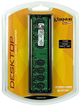 【中古】「ほぼ新品」キングストン 事務机とっ始め用記憶装置 Kingston ValueRAM 1 GB DDR2 667 MHz 240-PIN Memory Module 【並行輸入品】