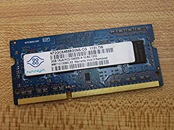 楽天市場】【中古】 Nanya 2GB PC3-10600 DDR3-1333MHz Non-ECC