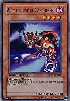 【中古】「未使用品」遊戯王 英語版 Ally of Justice Garadholg (HA01-EN015) - Hidden Arsenal - 1st Edi...