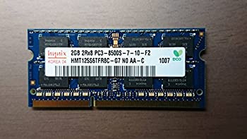 【中古】「非常に良い」SKハイニックス 1066D3N-2G-H PC8500 DDR3 2GB Hynix純正ノート用メモリ DDR3 204pin SO-DIMM