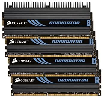 【中古】「ほぼ新品」DOMINATOR CMP32GX3M4X1600C10 32GB(8GB×4枚書き割り) 1600MHz
