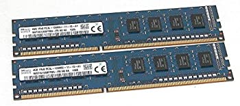 【中古】「未使用品」2?x 4?GB (8gb合計) SK Hynix hmt451u6bfr8?a-pb pc3l-12800u 1rx8デスクトップメモリ