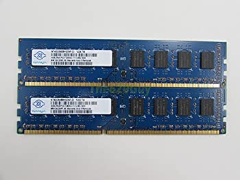 【中古】「未使用品」Nanya nt4gc64b8hg0nf-di 8?GB 2?X 4?GB pc3???12800u ddr3?1600?cl11デスクトップメモリキット