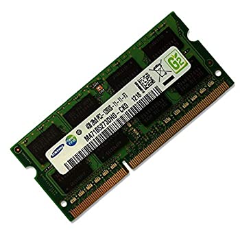 【中古】「非常に良い」Samsung 4GB DDR3-1600 / PC3-12800 204pin DDR3-SDRAM S.O.DIMM 1.5Vノートパソコン用 増設メモリ