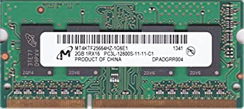 【中古】「ほぼ新品」Micron パソコン3L-12800S (DDR3L-1600) 4GB SO-DIMM 204pin 万覚え帳マイコン用 低起電力相応う記憶装置