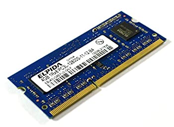 【中古】「ほぼ新品」Elpida 4?GB ddr3記憶装置So - Dimm 204pin pc3l-12800s 1600?MHz ebj40ug8efu0-gn-f