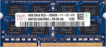 【中古】「ほぼ新品」hynix パソコン3-12800S (DDR3-1600) 4GB SO-DIMM 204pin 万覚え帳マイコン用記憶装置 型番：HMT351S6EFR8C-PB 動くこと引きうける品