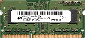 【中古】「非常に良い」Micron 2GB DDR3 Laptop RAM Memory SO-DIMM 204pin PC3L-12800S 1600MHz MT8KTF25664HZ-1G6M1 by Micron [並行輸入品]