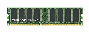 【中古】「非常に良い」Kingston 512MB 400MHz DDR Non-ECC CL3 (3-3-3) DIMM KVR400X64C3A/512