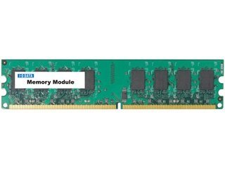 【中古】「非常に良い」I-O DATA 1Gbit DRAM搭載 PC2-5300(DDR2-667) DDR2 DIMM 1GB DX667-H1G