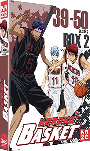 【中古】「非常に良い」黒子のバスケ 2期 DVD-BOX2 (39-50話 300分) くろこのバスケ 藤巻忠俊 アニメ [DVD] [Import] [PAL 再生環境をご確認ください]