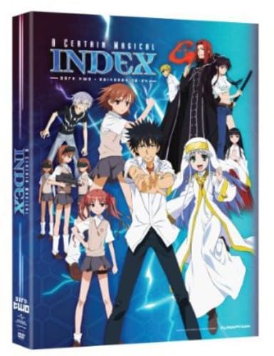 【中古】Certain Magical Index: A Certain Magical Index: Season One Part Two (とある魔術の禁書目録 第一期 DVD-BOX2 北米版) [Import]