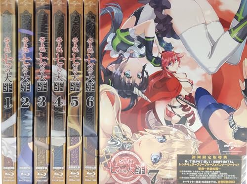 【中古】sin 七つの大罪（初回限定版） [Blu-ray]全7巻セット [マーケットプレイス Blu-rayセット]