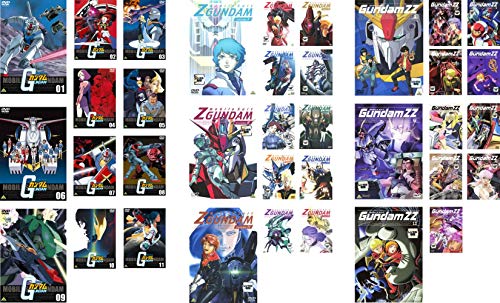 【中古】「非常に良い」機動戦士ガンダム 全11巻 + Z 全13巻 + ZZ 全12巻 [レンタル落ち] 全36巻セット [マーケットプレイスDVDセット商品]