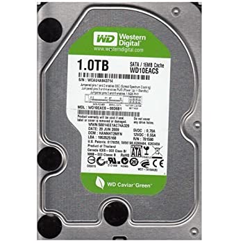 【中古】「未当て嵌める品」wd10eacs Western Digital 1tb 7200rpm 16?MB緩衝装置禾穀類ATA II / 300?3。