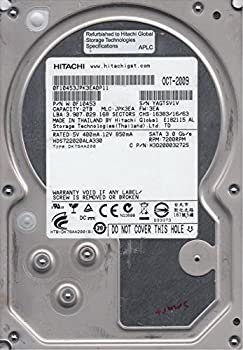 【中古】「非常に良い」hds722020ala330、PN 0?F10453、MLC jpk3ea、Hitachi 2tb SATA 3.5ハードドライブ