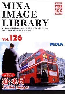 【中古】「ほぼ新品」MIXA IMAGE LIBRARY Vol.126 道・乗物