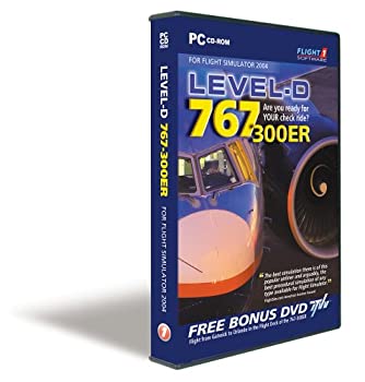 【中古】「非常に良い」Level-D 767 SE with video DVD included (Add on for FS 2004)(輸入版)