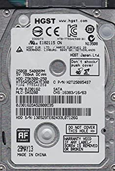 【中古】Hitachi hts545025?a7e380?250?GB SATA II 5400rpm 2.5?in 7.0?MM TRAVELSTAR z5?K500