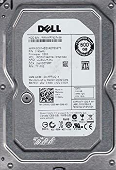 【中古】「ほぼ新品」wd5003abyx-18wera0、DCM hhrnhtjch、Dell 500?GB SATA 3.5捉え所のない運転
