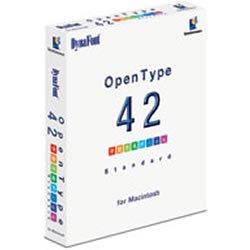 【中古】「非常に良い」DynaFont OpenType42 手書き風Plus Standard for Macintosh