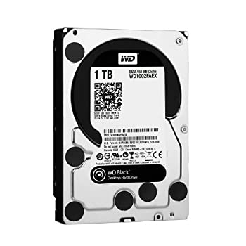 【中古】Western Digital Caviar Black 1 TB SATA III 7200 RPM 64 MB Cache Internal Desktop 3.5" Hard Drive (WD1002FAEX) (Old Model) [並行輸入品]｜オマツリライフ別館