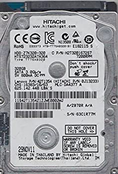 【中古】「非常に良い」HTS723232A7A364 PN 0J13233 MLC DA4377 Hitachi 320GB SATA 2.5 Hard Drive [並行輸入品]