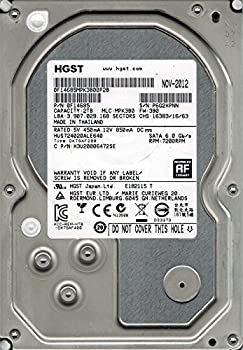 【中古】「非常に良い」Hitachi HUS724020ALE640 P/N: 0F14685 MLC: MPK3B0 2TB [並行輸入品] 26,764円