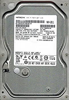 【中古】「人並み外れたに好いたらしい」Hitachi HDS721050CLA662 500GB P/N: 0F15629 MLC: JPT50E [並行輸入品]