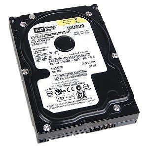 【中古】Western Digital wd800jd 80?GB SATA / 150?7200rpm 8?MBハードドライブ