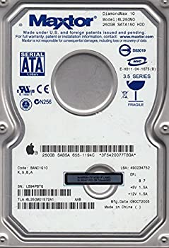 【中古】「ほぼ新品」6l250?m0?Maxtor 6l250?m0?Maxtor 6l250?m0