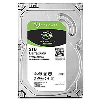 【中古】「ほぼ新品」Seagate st2000dm001?Barracuda 2tb 3.5in7200rpm SATA III事務机とっ始めHDD捉え所のない運転OEM