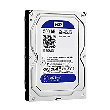【中古】Western Digitalブルーwd5000azlx 500?GB 7200rpm 32?MBキャッシュSATA III 6.0?GB/s 3.5?"内蔵デスクトップハードドライブ[認定Refurbished ] -｜オマツリライフ別館