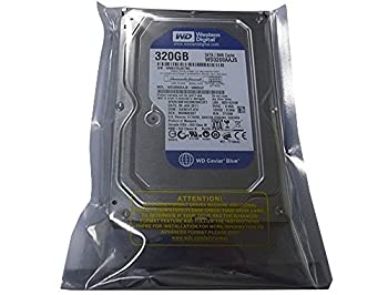 【中古】（非常に良い）Western Digital Caviar Blue WD3200AAJS 320GB 8MB Cache 7200RPM SATA 3.0Gb/s 3.5 Desktop Hard Drive [並行輸入品]
