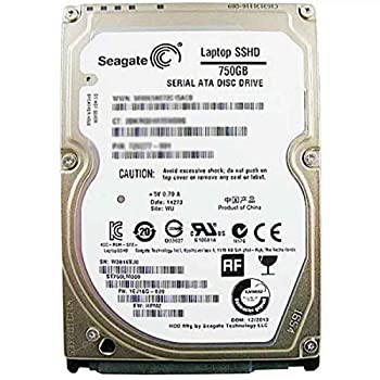 Seagate シーゲイト 内蔵 ハードディスク Laptop SSHD 2.5 インチ 9.5mm 750GB (SATA 5400rpm 64MB ) ST750LM000